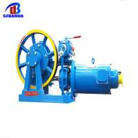 VVVF Elevator Geared Traction Machine BD-YJ150K, Lift Motor