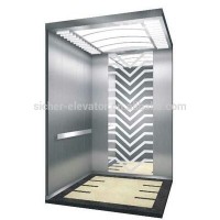 Black Stainless steel Mirror and Etched Bronze Stainless Steel Mirror Cabin Home Elevator